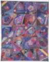 Crazy Quilt, 48x60 inches, Machine Embroidery, 1996